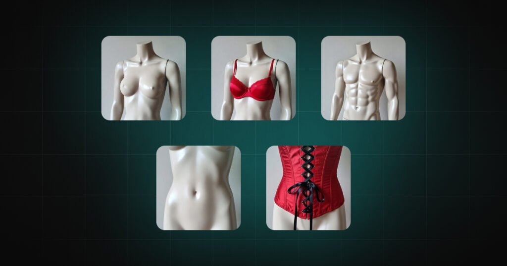 Icons representing upper body detection zones in DeniedPixels