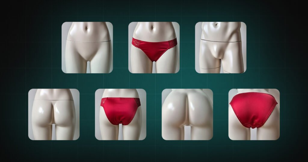 Icons representing lower body detection zones in DeniedPixels